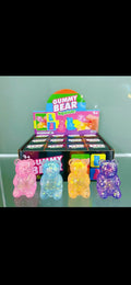 Gummy bear squishy glitter